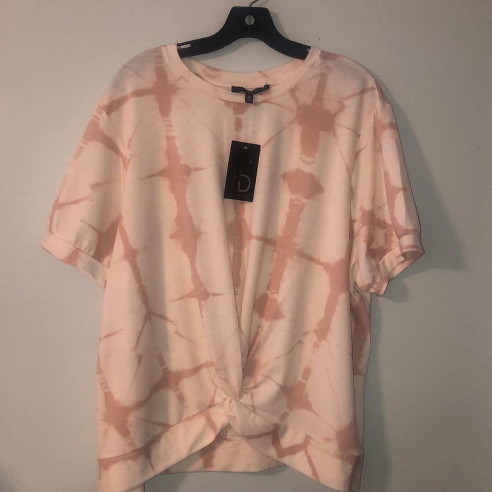 Tie-Dye Pink Women's Top